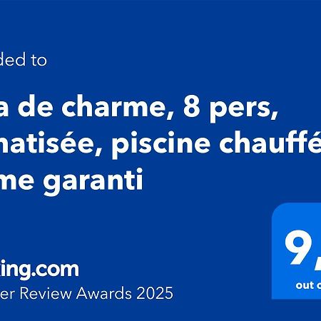 Villa De Charme, 8 Pers, Climatisee, Piscine Chauffee, Calme Garanti Roquebrune-sur-Argens Eksteriør billede